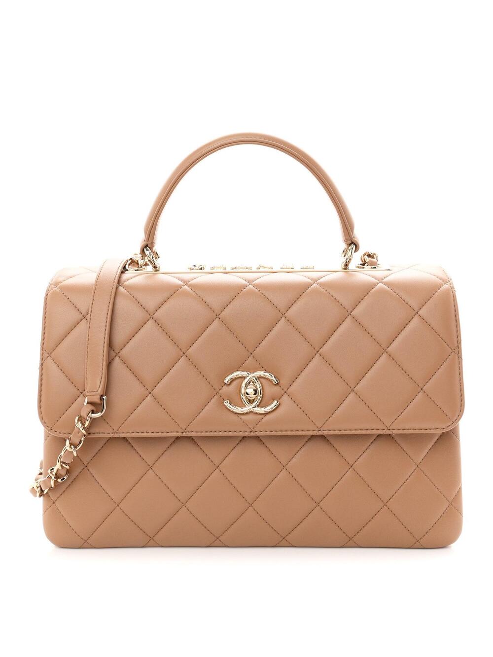 Chanel Lambskin Quilted Medium Trendy #284943C51B